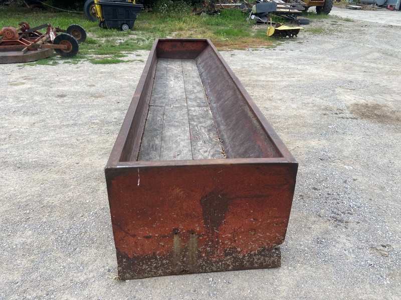 Hay/Forage/Livestock  Mineral Feeder - 14' x 3' Photo